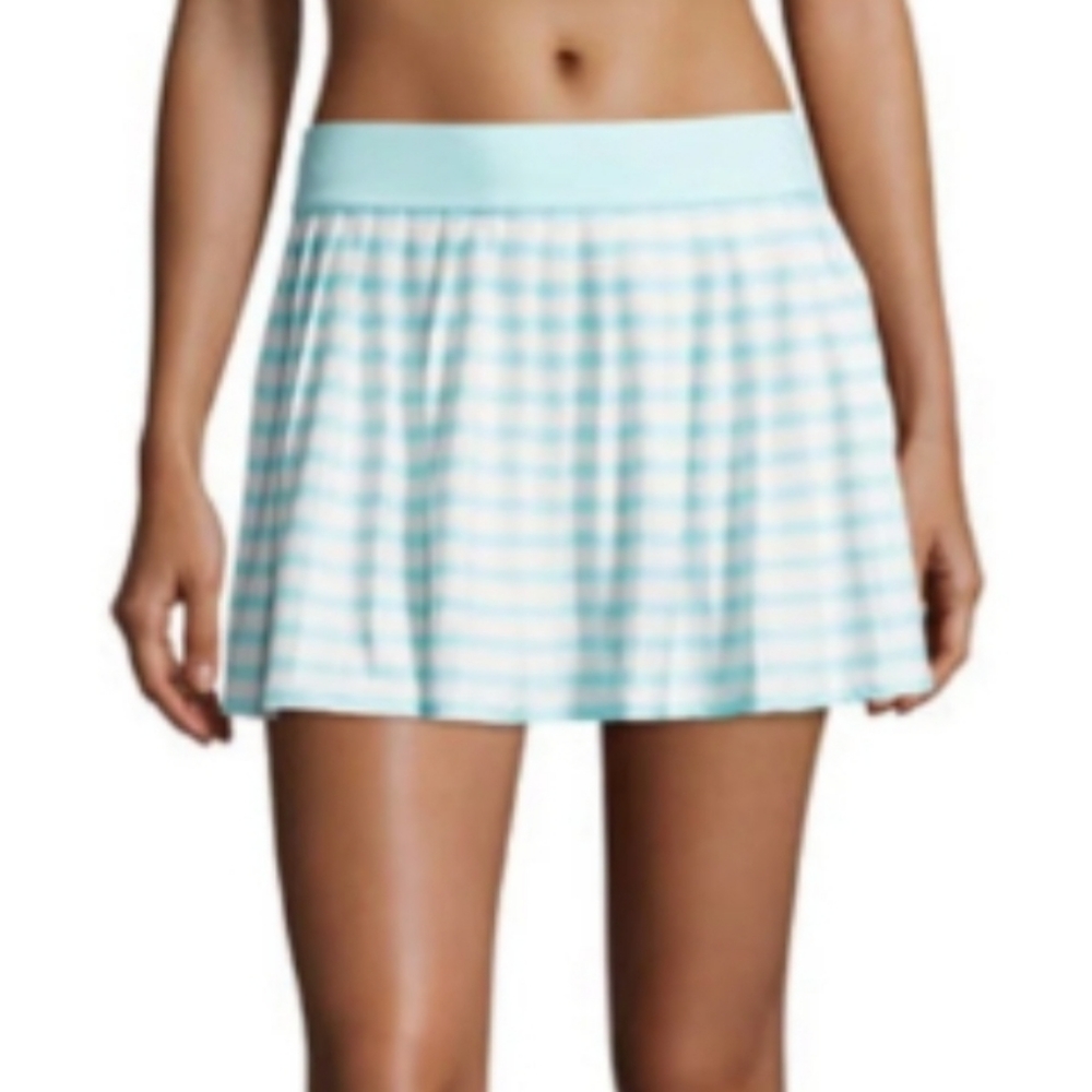 Kate Spade Swimsuit Coverup - Pleated Skirt - Nahant Blue - SZ Small